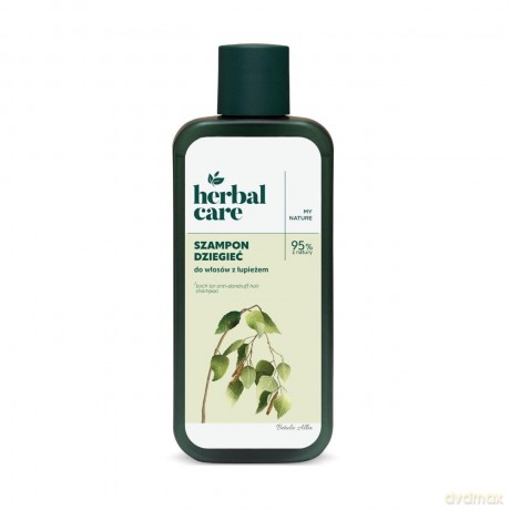FARMONA Herbal Care Szampon do włosów z łupieżem - Dziegieć 330 ml