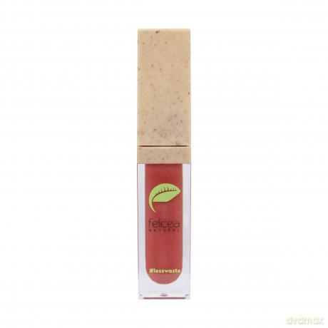 FELICEA Naturalny błyszczyk do ust 35 Dojrzała brzoskwinia 6 ml