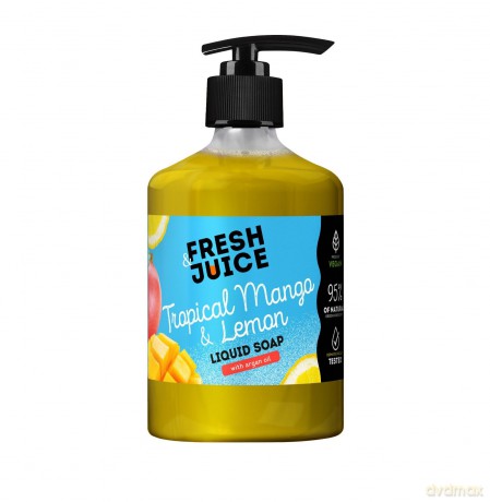 FRESH JUICE Mydło w płynie Tropikalne Mango i Cytryna 460 ml