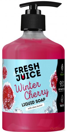 FRESH JUICE Mydło w płynie Zimowa Wiśnia 460 ml