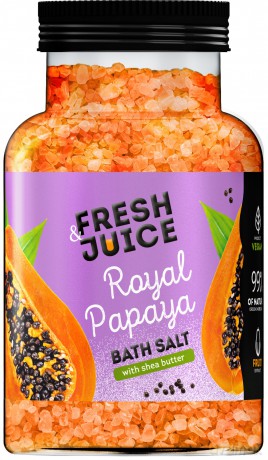 FRESH JUICE Sól do kąpieli Królewska Papaja 700 g