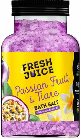 FRESH JUICE Sól do kąpieli Marakuja i Tiare 700 g