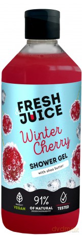 FRESH JUICE Żel pod prysznic Zimowa Wiśnia 473 ml