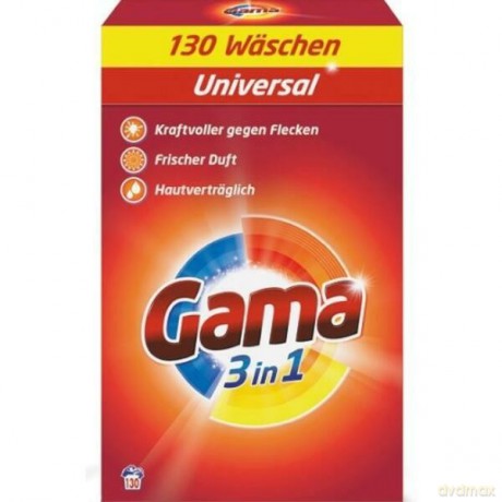 GAMA Proszek do prania 7,8kg UNIWR