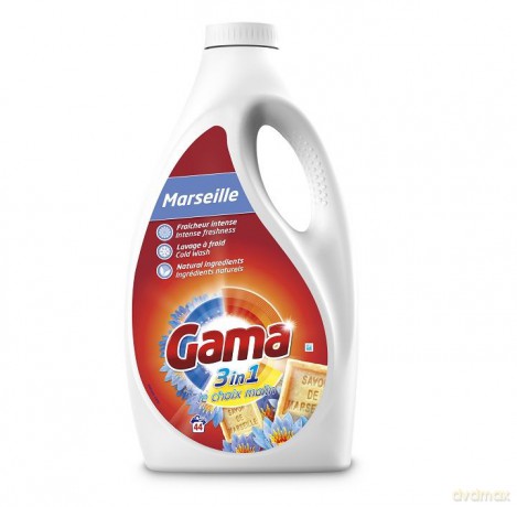 GAMA Żel do prania 1,98L MARSELIE