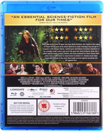 The Hunger Games (Igrzyska Śmierci) [Blu-Ray]