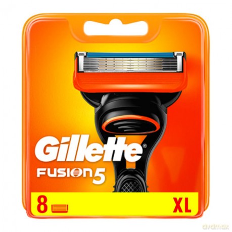 GILLETTE Fusion 5 Xl Wkłady wymienne do maszynki do golenia dla mężczyzn 1 op. - 8 szt.