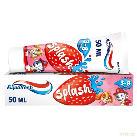 GSK AQUAFRESH Pasta do dzieci SPLASH od 3 - 8 lat