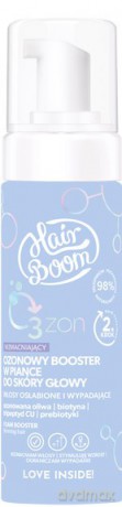 HairBoom O3ZON Booster w piance do skóry głowy 140 ml