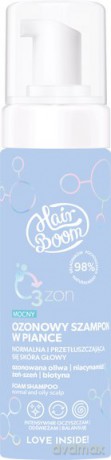 HairBoom O3ZON Szampon w piance do włosów 200 ml