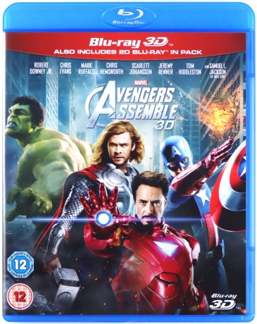 Marvel's Avengers Assemble [Blu-ray 3D]+[Blu-Ray]