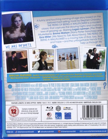 The Perks of Being a Wallflower (Charlie) [Blu-Ray]