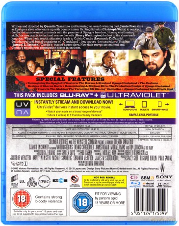 Django Unchained (Django) [Blu-Ray]