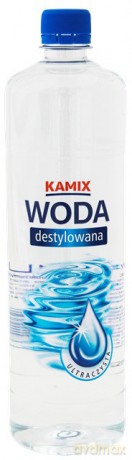 KAMIX Woda destylowana ultraczysta 1L