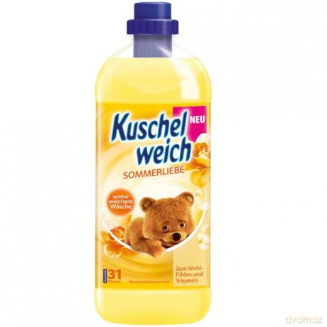 KUSCHELWEICH Płyn do płukania Wilde Vanille żółty 1000 ml