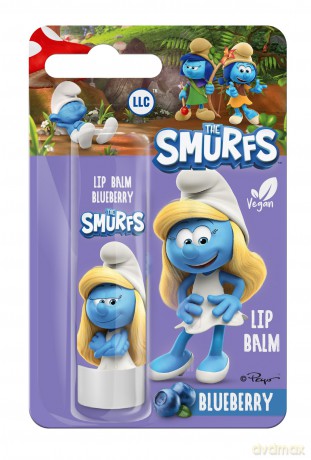 LL The Smurfs Pomadka ochronna do ust Blueberry