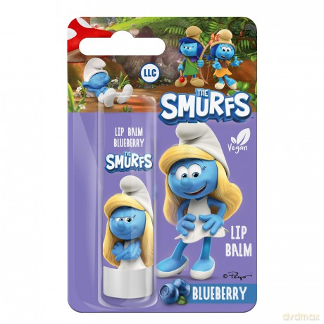 LL The Smurfs Pomadka ochronna do ust Blueberry