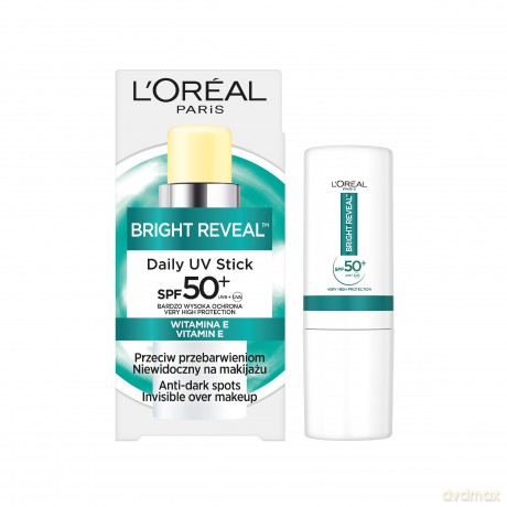 LOR DERMO BRIGHT REVEAL Sztyft UV SPF50+ 9ml
