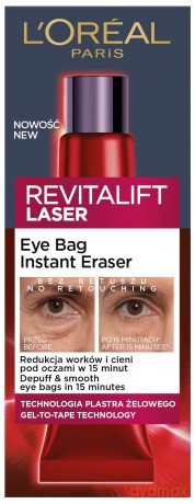 LOR DERMO REVITALIFT LASER Kr.p/oczy Eye Bag 15m