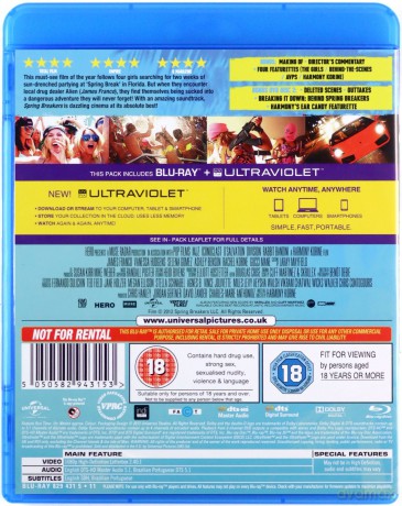 Spring Breakers [Blu-Ray]