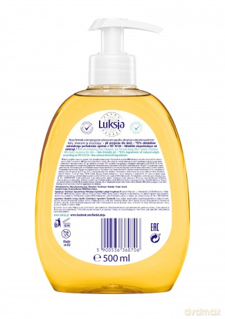 LUKSJA Aroma Senses Purely Energizing Pielęgnujące mydło w płynie o zapachu cytrusów 500 ml