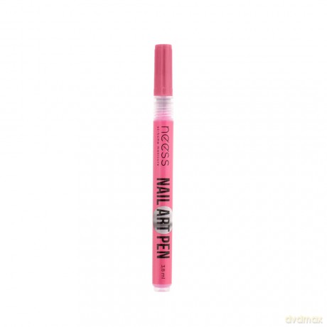 NEESS Nail art Pen Akrylowy Pisak do zdobień paznokci - różowy