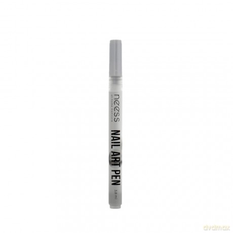 NEESS Nail art Pen Akrylowy Pisak do zdobień paznokci - srebrny