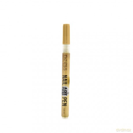 NEESS Nail art Pen Akrylowy Pisak do zdobień paznokci - złoty