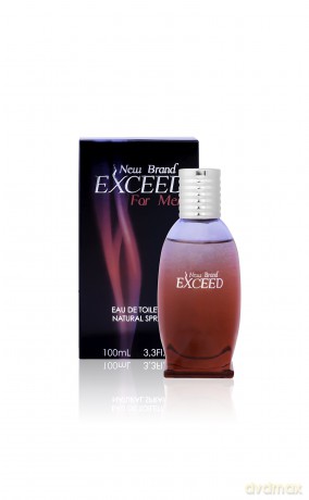 NEW BRAND Edt Men 100ml EXCEED