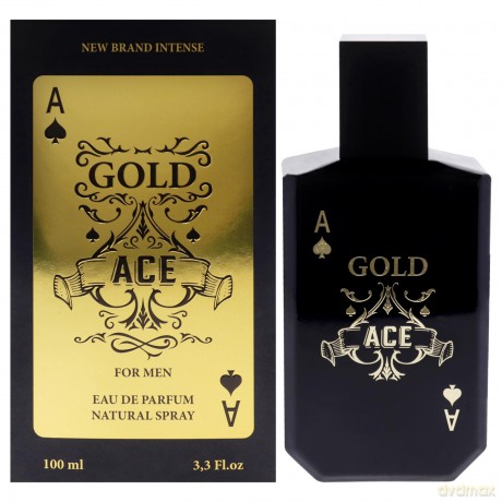 NEW BRAND Edt Men 100ml INTENSE GOLD ACE