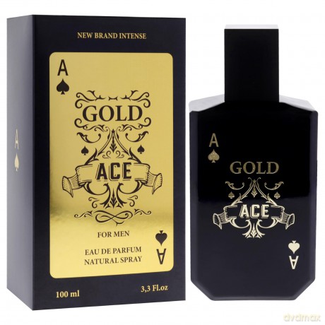 NEW BRAND Edt Men 100ml INTENSE GOLD ACE