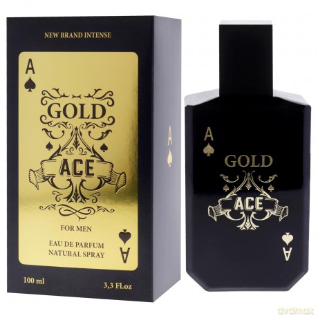 NEW BRAND Edt Men 100ml INTENSE GOLD ACE