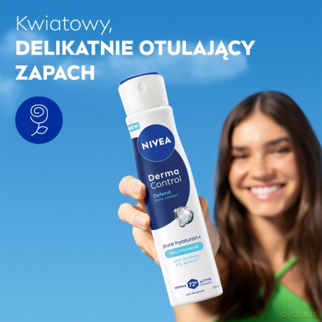 NIVEA DEO 250ml Spray damski DERMA C. DEFEND