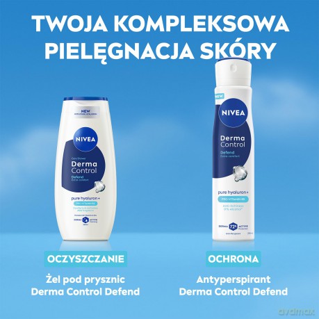 NIVEA DEO 250ml Spray damski DERMA C. DEFEND