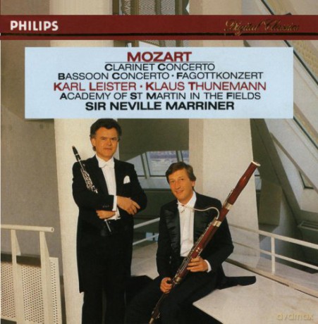 Thunemann/Marriner/+: Moza:Klar-Fagott-Kzte [CD]