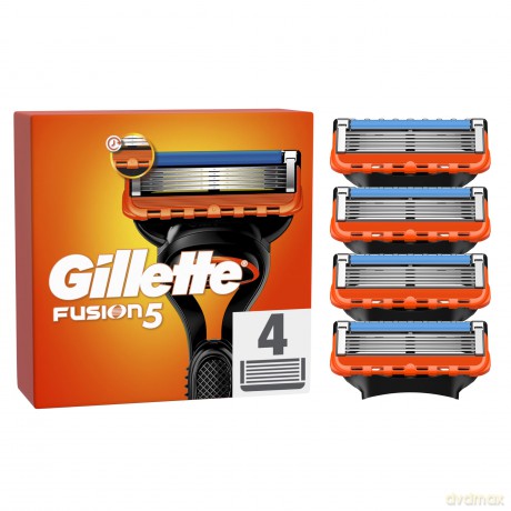 P&G GILLETTE NOŻYK FUSION A`4 -5 ostrzy