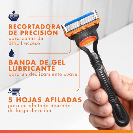 P&G GILLETTE NOŻYK FUSION A`4 -5 ostrzy