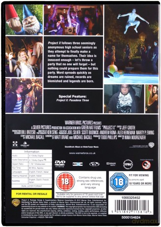 Project X (Projekt X) [DVD]