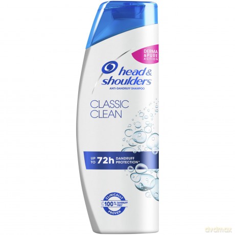 P&G H&S SZAMPON 400ml Classic clean