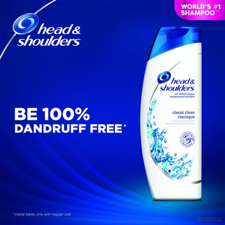 P&G H&S SZAMPON 400ml Classic clean