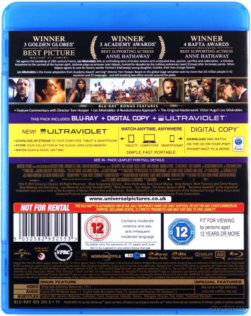 Les Miserables [Blu-Ray]