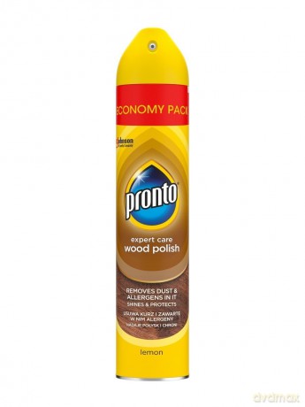 PRONTO Expert Care Aerozol do mebli drewnianych Lemon 300 ml