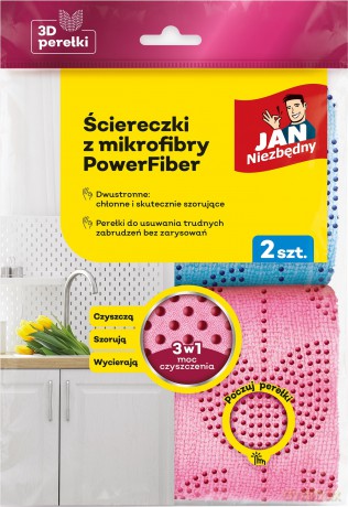 SAR JAN NZ Ściereczki z mikrofibry PowerFiber 2sz