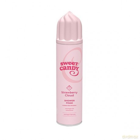 SWEET CANDY Pianka pod prysznic Strawberry Cloud 250 ml