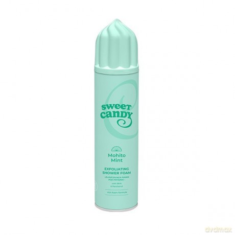 SWEET CANDY Pianka pod prysznic złuszczająca Mohito Mint 250 ml