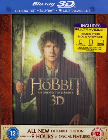 The Hobbit: An Unexpected Journey Extended Edition (Hobbit: Niezwykła Podróż) [2xBlu-Ray 3D]+[3xBlu-Ray]