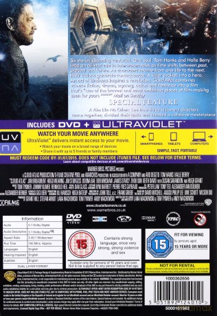 Cloud Atlas (Atlas Chmur) [DVD]
