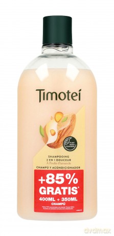 TIMOTEI Szampon do włosów z odżywką 2w1 Migdałowy 750 ml