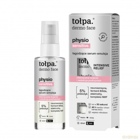 TOŁPA Dermo Face Physio Łagodzące serum - emulsja do twarzy 45 ml