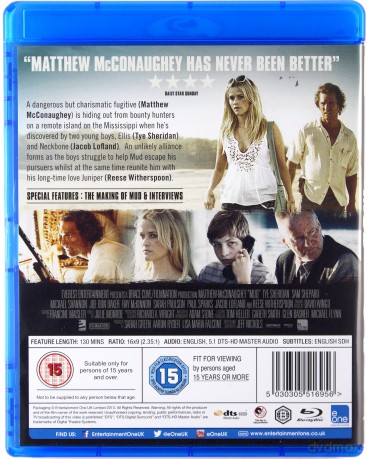 Mud (Uciekinier) [Blu-Ray]